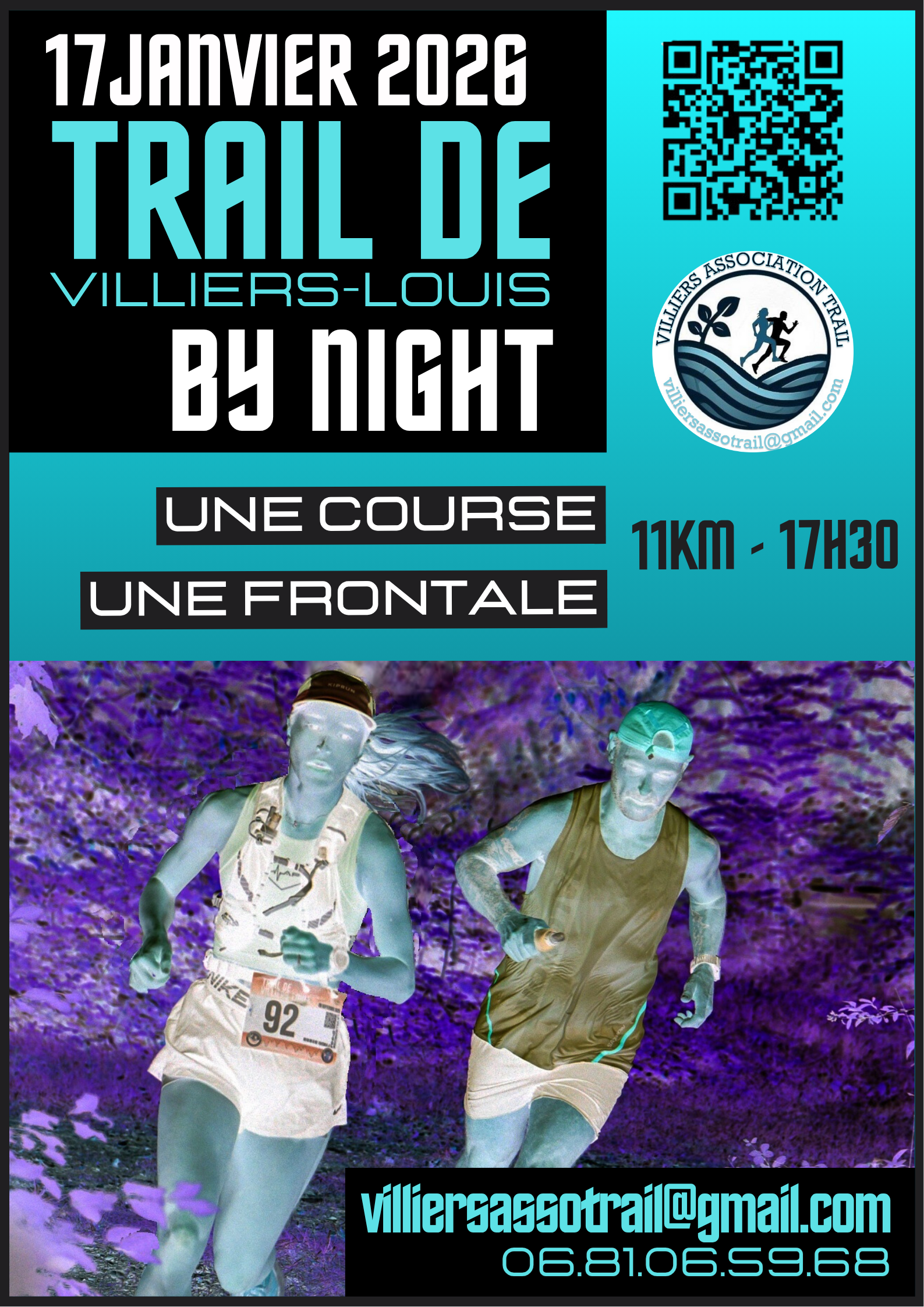 Affiche Trail by night 2026